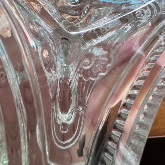 Vintage 2 pairs (4) Tiffany & Co Crystal Dolphin Fish Candlesticks Holder - Picture 5 of 7